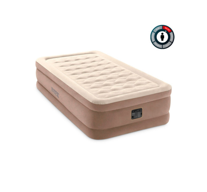 64426 Надувная кровать 99х191х46см "Ultra Plush" встр.нас. 220В, до 136кг