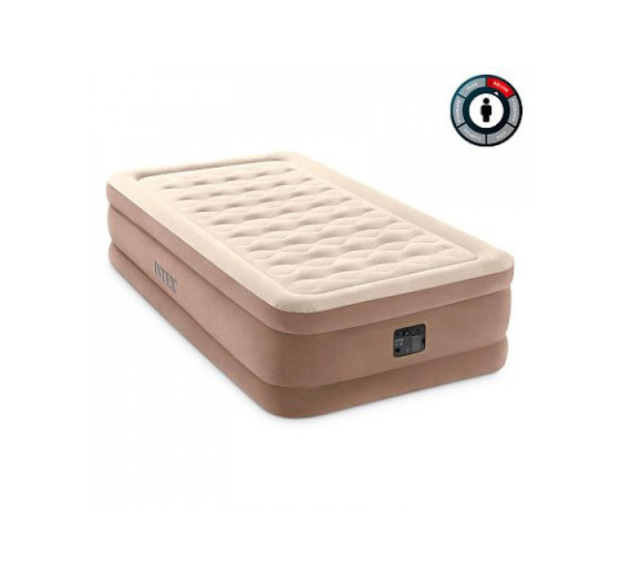 64426 Надувная кровать 99х191х46см "Ultra Plush" встр.нас. 220В, до 136кг
