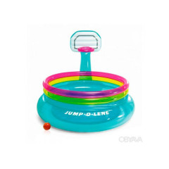 48265 Игровой центр-батут 196х180х152см, с баскетбольным кольцом, 3-6 лет