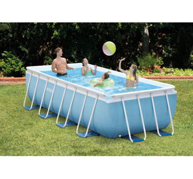 28314 Каркасный бассейн Prism Frame 300х175х80 см, 3539 л, фильтр-насос 2006л/ч, лестница