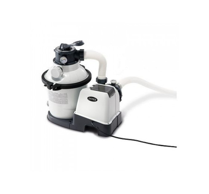 26644 Песочный фильтр-насос 4.5м3/ч, резервуар для песка 13.1кг, фракция 0.45-0.85мм