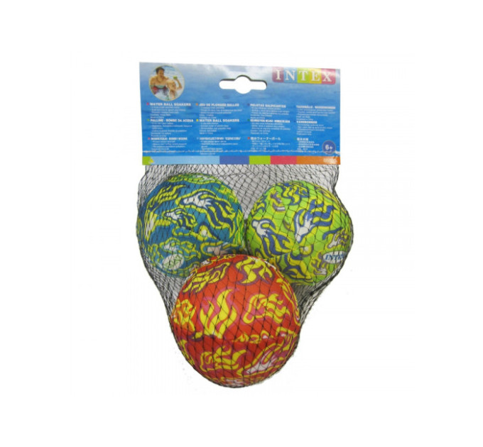 55505 Набор для игры на воде 6.5см "Шарики" 3 цвета в наборе, от 6 лет