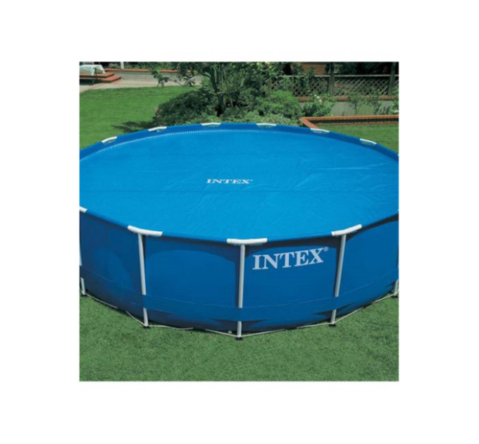 28234 Каркасный бассейн Metal Frame 457х107см, 14614л, фильтр-насос 3785л/ч, лестница, тент, подстилка