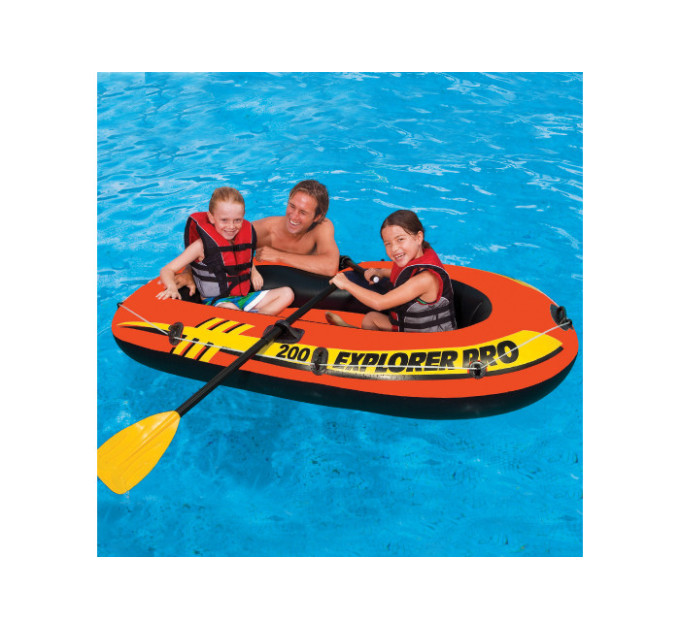 58356 Надувная лодка "Explorer Pro 200" 196х102х33см, до 120кг