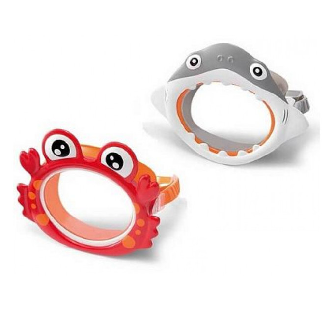 55915 Детская маска для ныряния "Fun Masks" 3-8 лет, 2 вида
