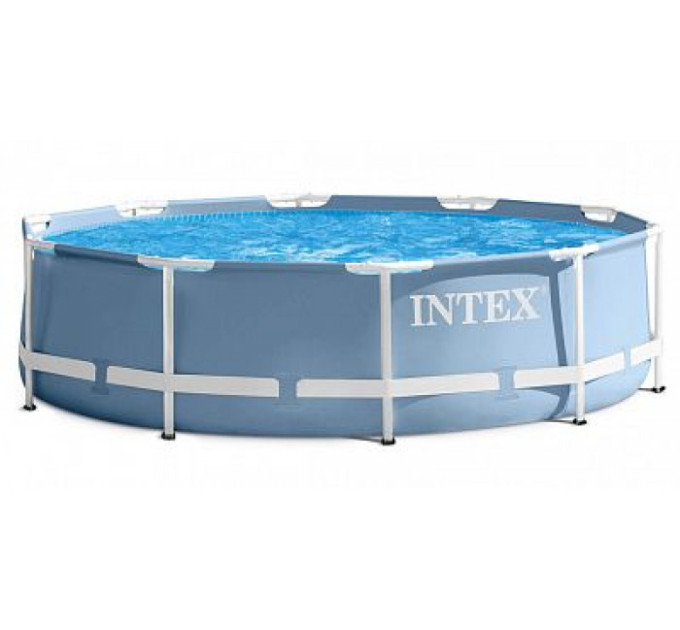 28728 Каркасный бассейн Prism Frame 457x84 см, 11325л, фильтр-насос 2006л/ч, лестница, тент, подстилка