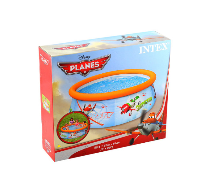 28102 Бассейн Easy Set 183х51см "Planes" Disney, 886л, от 3 лет