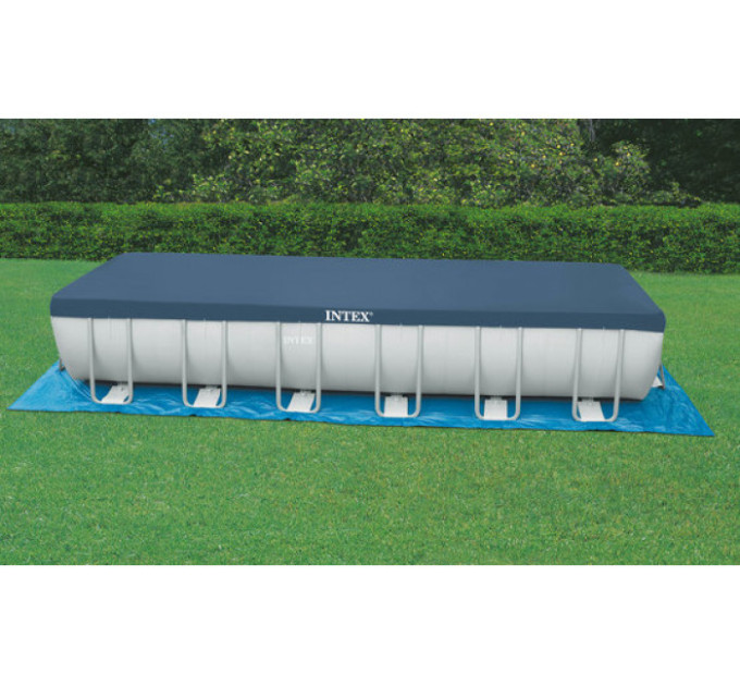 28364 Каркасный бассейн Ultra Frame 732x366x132см, 31805л, ком.фил.-нас, лест, тент, подс, наб.д/чис, воле