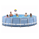 26734 Каркасный бассейн Prism Frame 457х107см, 14614л, фил.-насос 3785л\ч, лестница, тент, подстилка