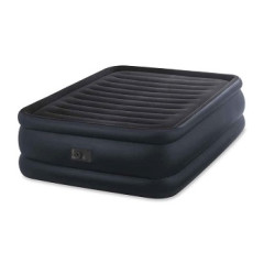 64440 Надувная кровать Raised Downy Bed 152х203х56см, встроенный насос 220V