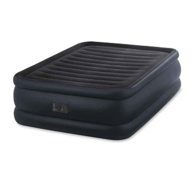 64440 Надувная кровать Raised Downy Bed 152х203х56см, встроенный насос 220V