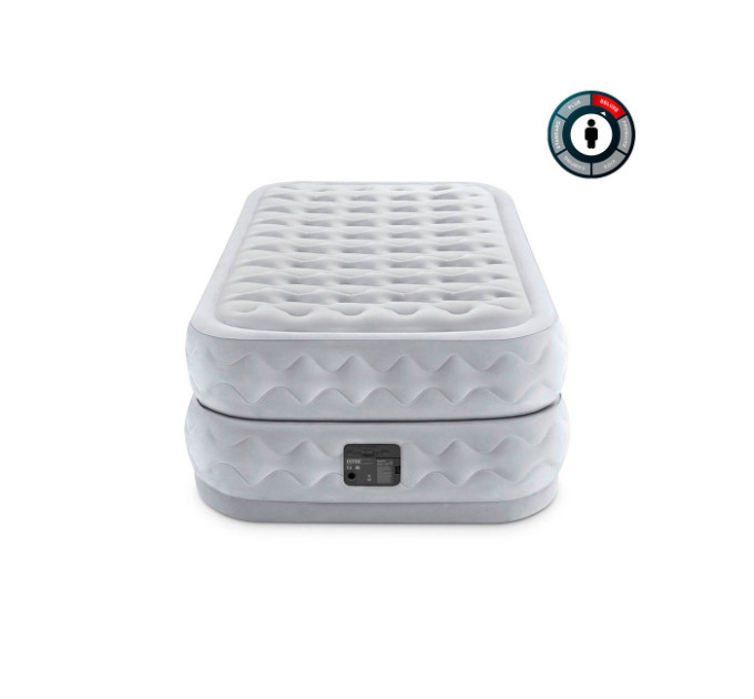 64488 Надувная кровать 99х191х51см "Supreme" встр.нас. 220В, до 136кг