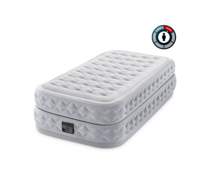 64488 Надувная кровать 99х191х51см "Supreme" встр.нас. 220В, до 136кг