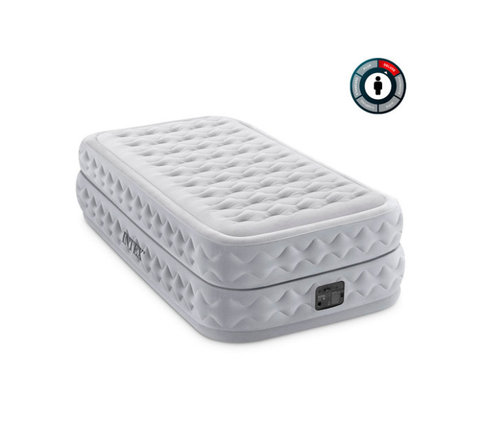 64488 Надувная кровать 99х191х51см "Supreme" встр.нас. 220В, до 136кг