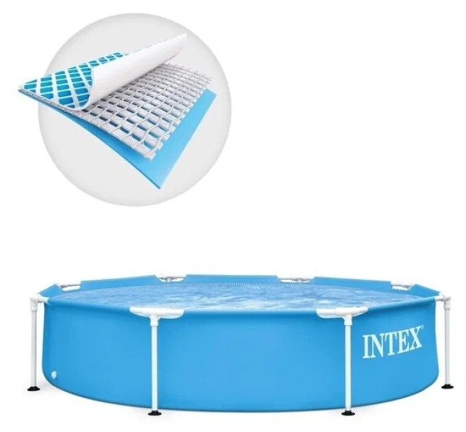 28205 Каркасный бассейн Metal Frame 244х51см, 1828л