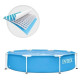 28205 Каркасный бассейн Metal Frame 244х51см, 1828л