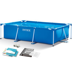 28271 Каркасный прямоугольный бассейн 260х160х65см, 2282л